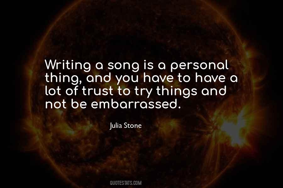 Trying To Trust Quotes #1245909