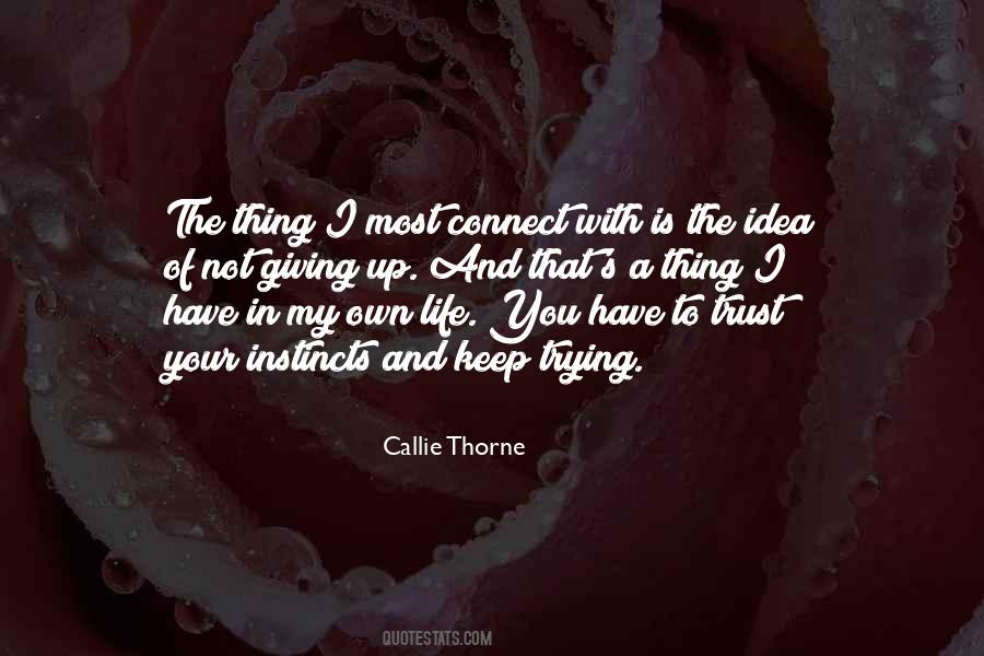 Trying To Trust Quotes #1700275