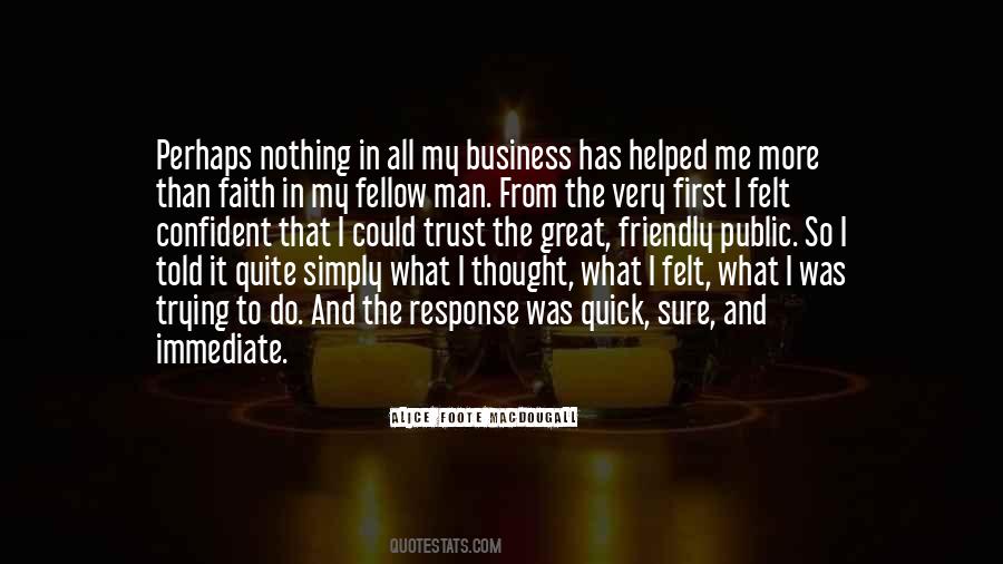 Trying To Trust Quotes #1762059