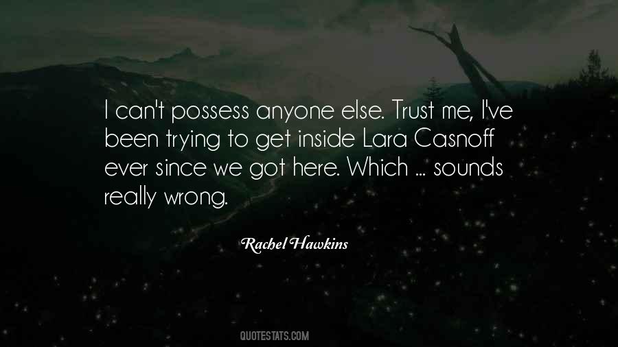 Trying To Trust Quotes #447097
