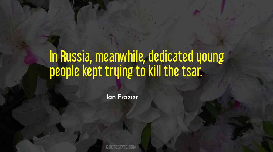 Tsar Quotes #909327