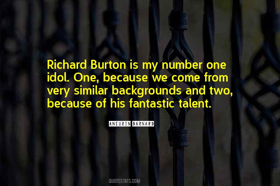 Quotes About Richard Burton #1037914