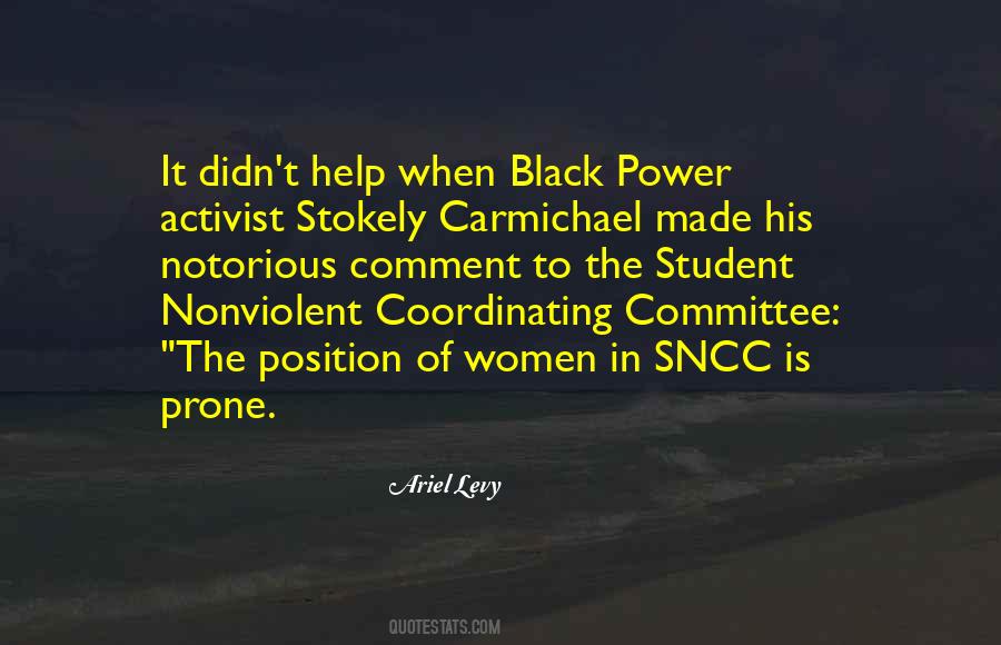 Quotes About Stokely Carmichael #232329