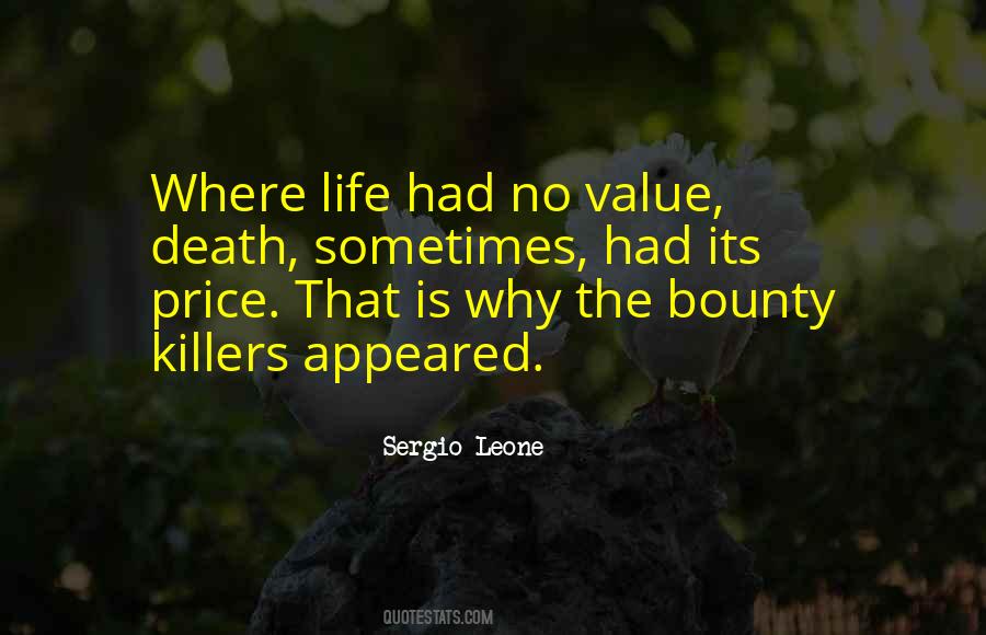 Quotes About Sergio Leone #137236