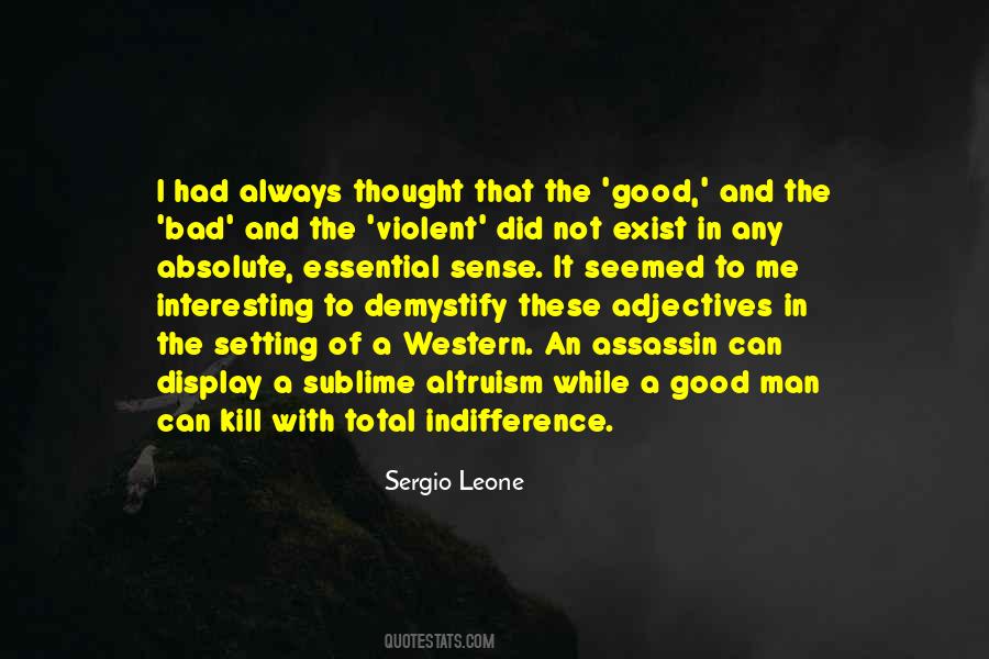 Quotes About Sergio Leone #251602