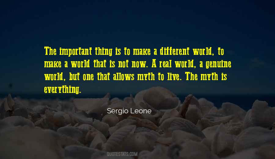 Quotes About Sergio Leone #303186