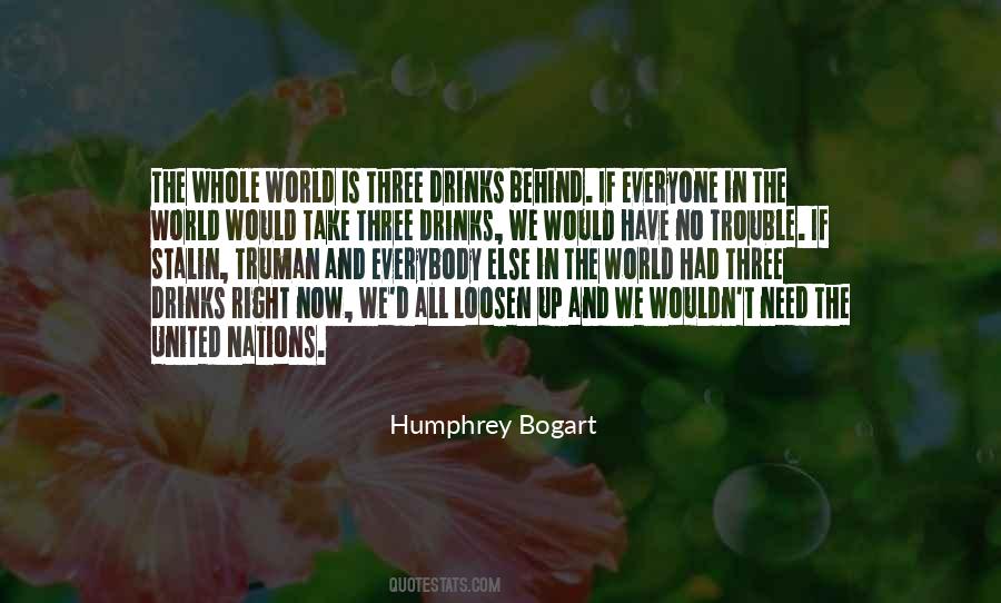 Quotes About Humphrey Bogart #1663647