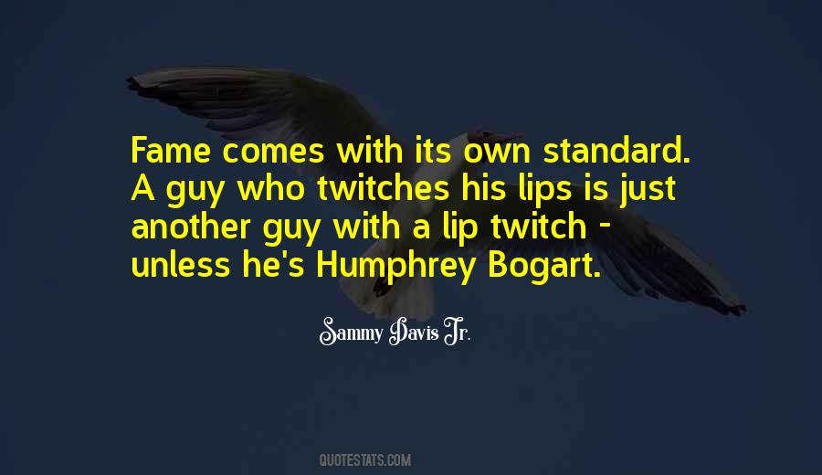 Quotes About Humphrey Bogart #206504