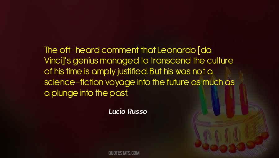 Quotes About Leonardo Da Vinci #1026393