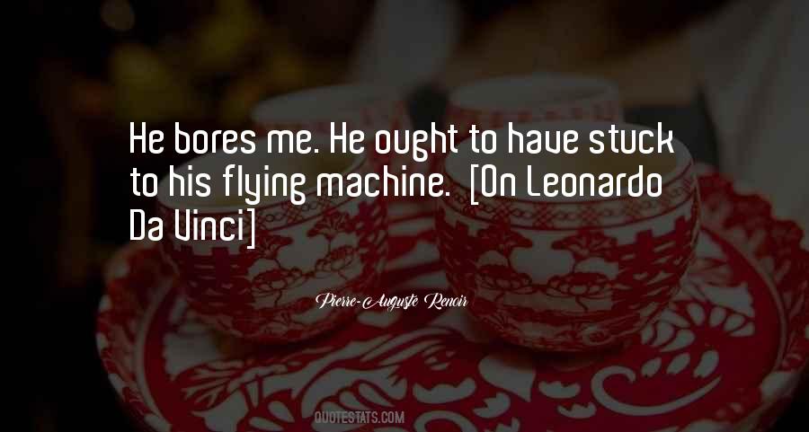 Quotes About Leonardo Da Vinci #34114