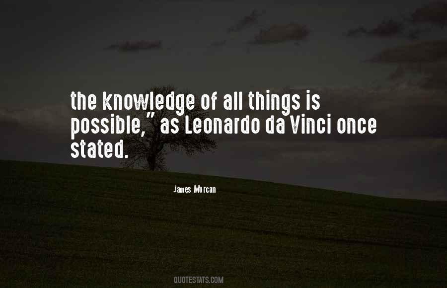 Quotes About Leonardo Da Vinci #488962