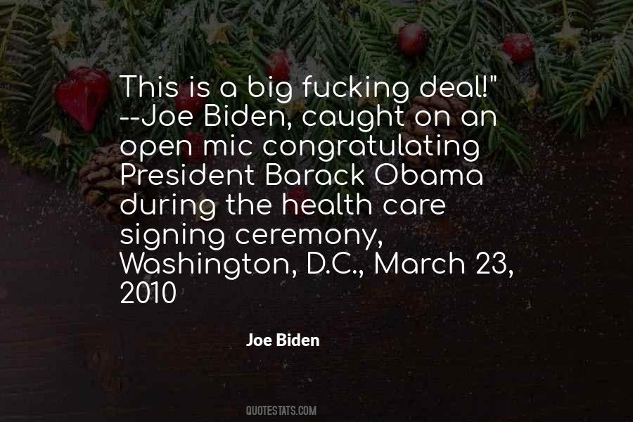 Quotes About Joe Biden #1609709