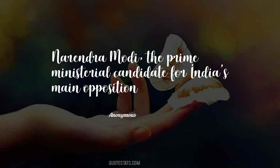 Quotes About Narendra Modi #1393820