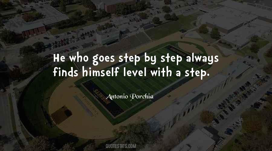 Quotes About Step By Step #1307109