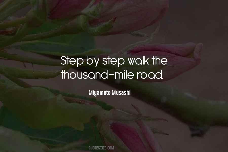 Quotes About Step By Step #1394981