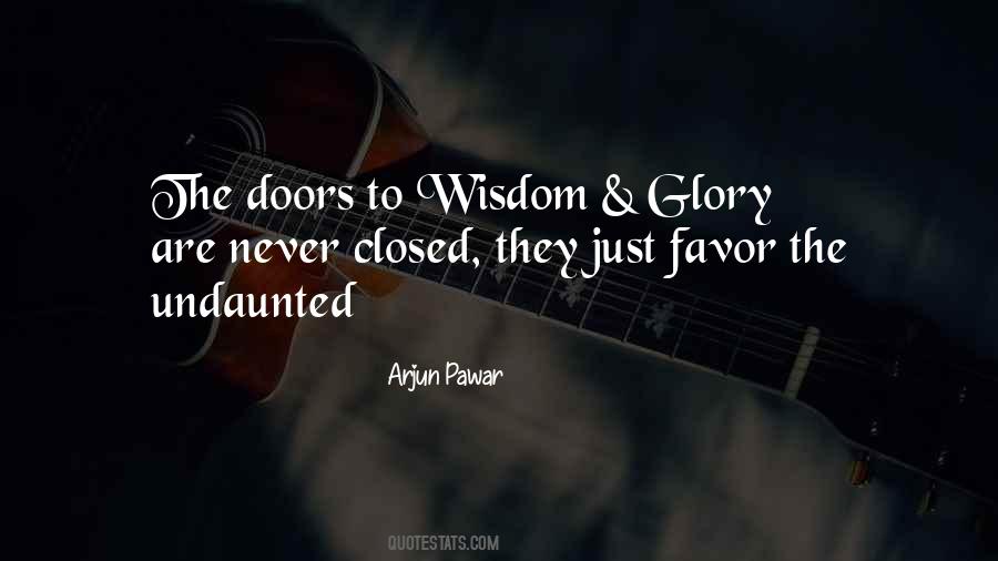 Quotes About The Doors #58556 Quotes About The Doors #58556