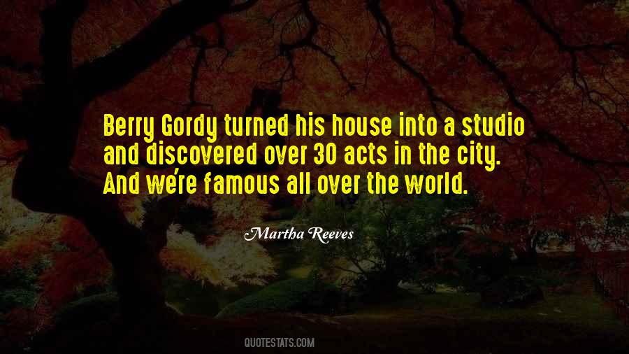 Quotes About Berry Gordy #51902