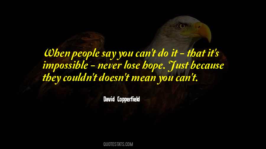 Quotes About David Copperfield #1292038