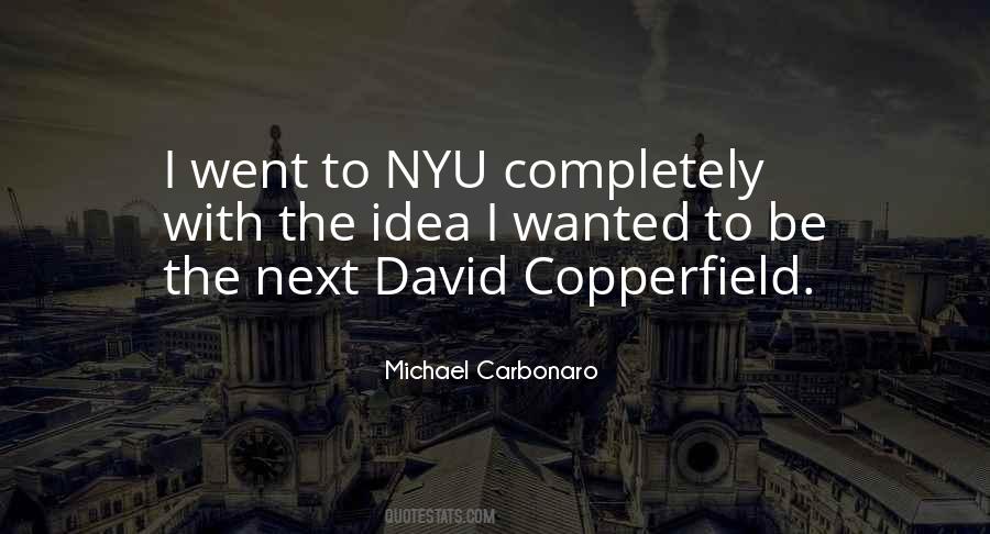 Quotes About David Copperfield #1832773