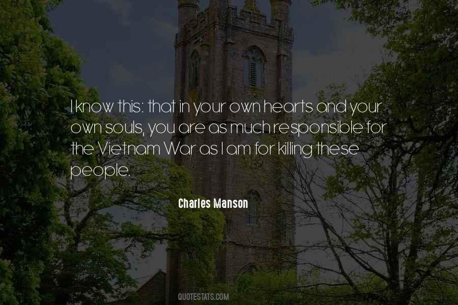 Quotes About Charles Manson #382227