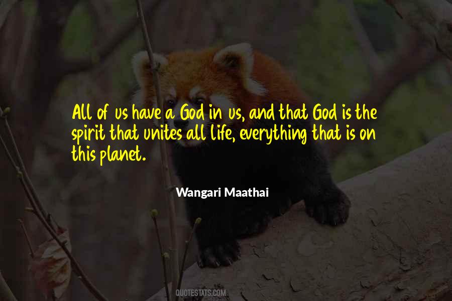 Quotes About Wangari Maathai #1090844