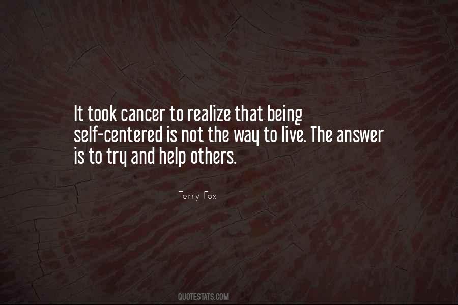 Quotes About Terry Fox #894228