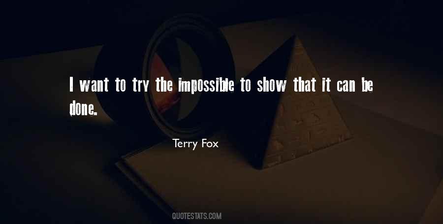 Quotes About Terry Fox #931206