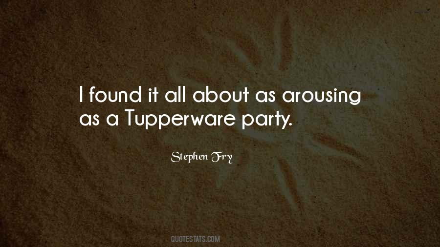 Tupperware Party Quotes #1607726