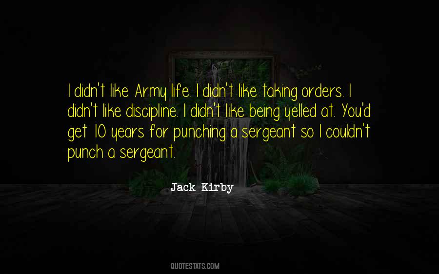 Quotes About Army Discipline #705253