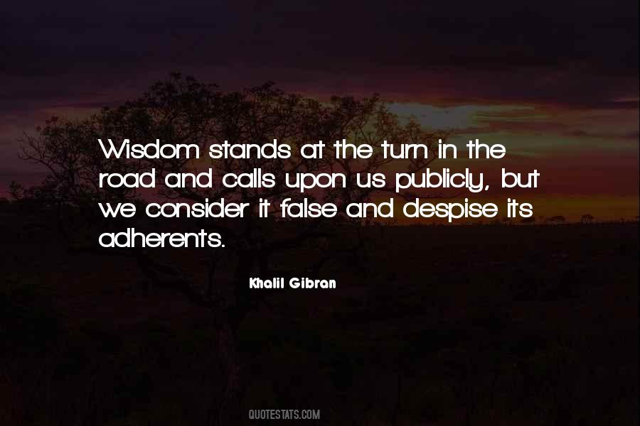 Turn In The Road Quotes #1406500