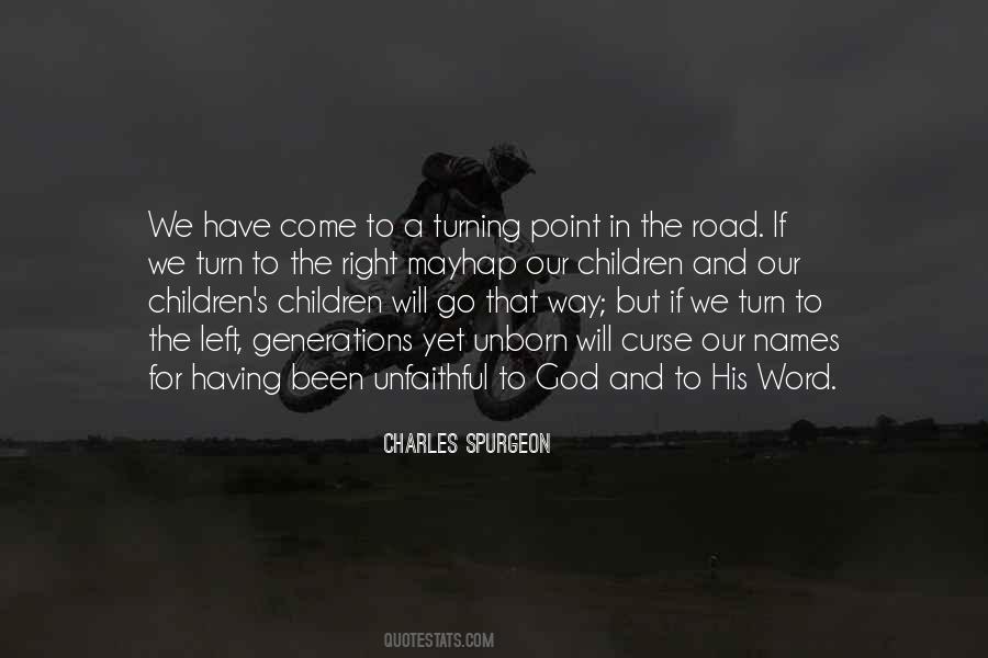 Turn In The Road Quotes #1561716
