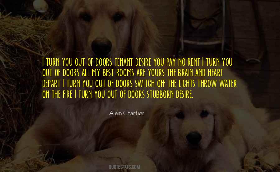 Turn Off My Brain Quotes #1818419