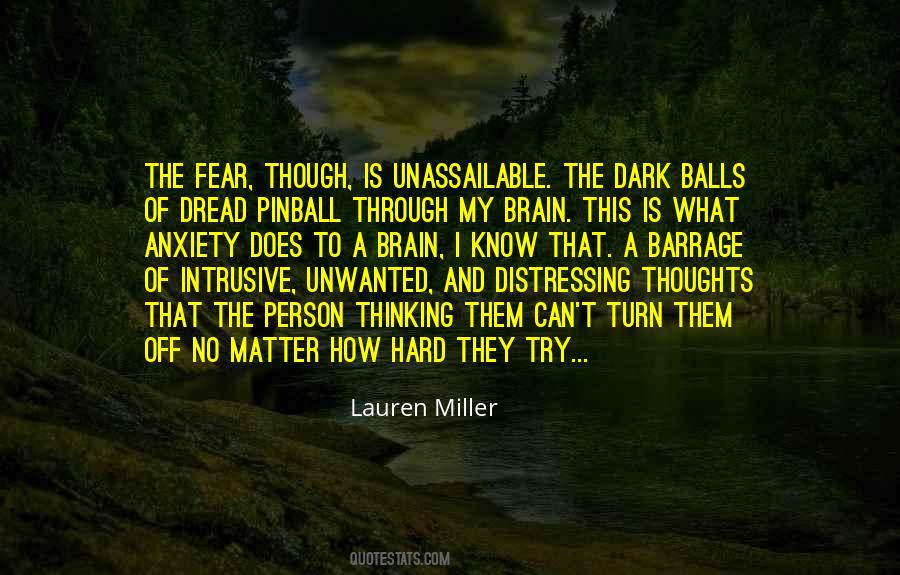 Turn Off My Brain Quotes #945081
