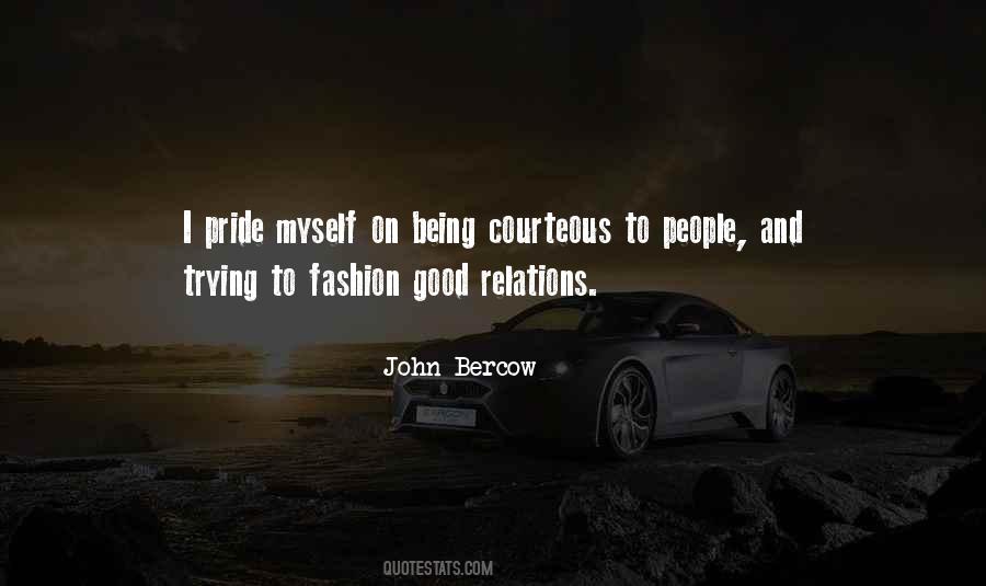 Quotes About Being Courteous #1197655