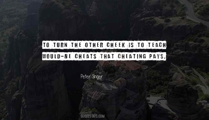 Turn Other Cheek Quotes #1454950
