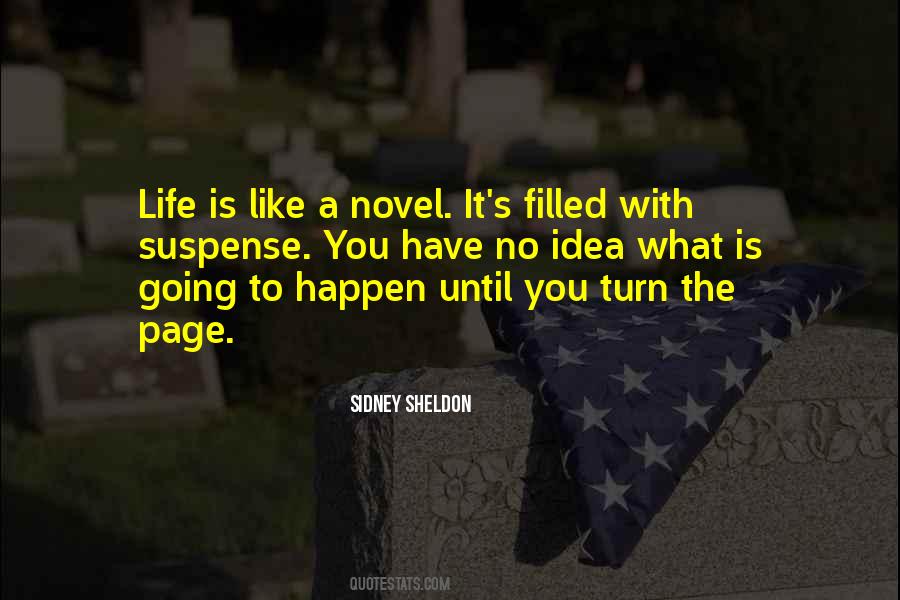 Turn The Page Life Quotes #1368450