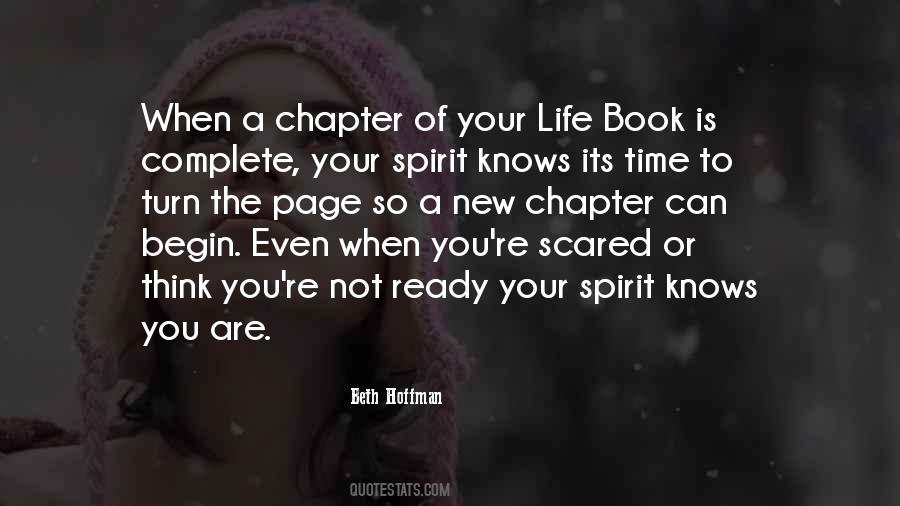 Turn The Page Life Quotes #1563351