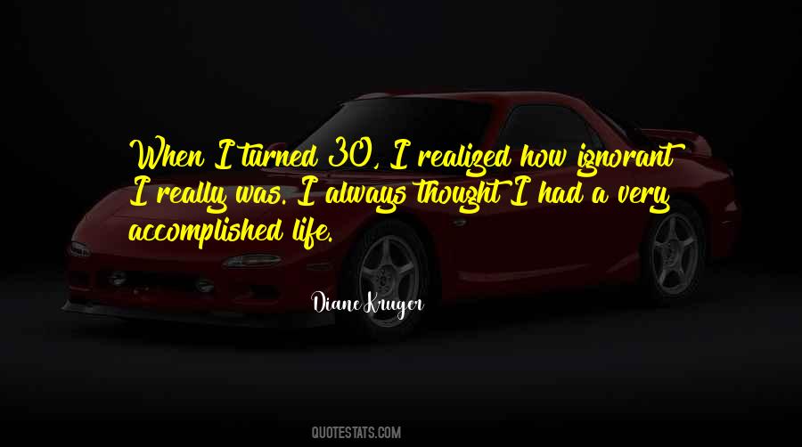 Turned 30 Quotes #905800