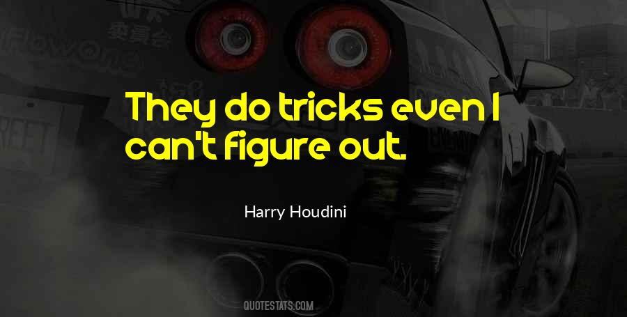 Quotes About Harry Houdini #799556