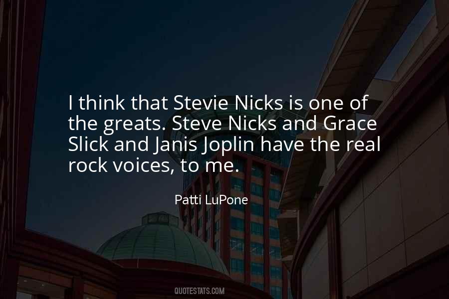 Quotes About Stevie Nicks #1017201