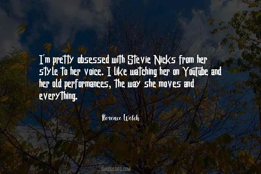 Quotes About Stevie Nicks #1628385