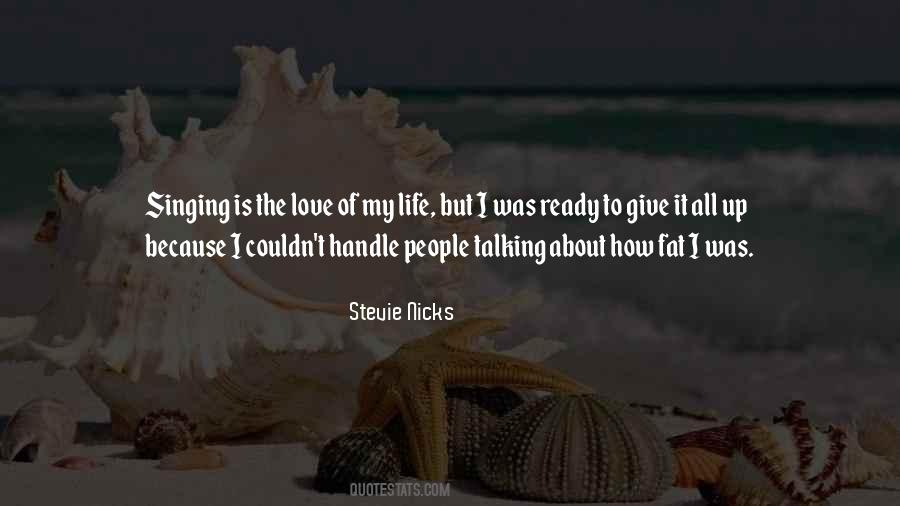 Quotes About Stevie Nicks #830515