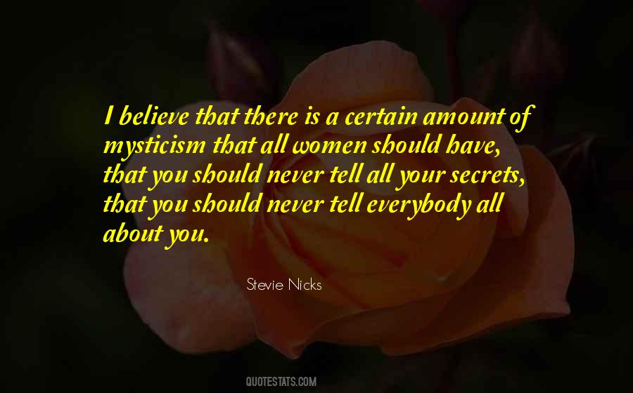 Quotes About Stevie Nicks #911182