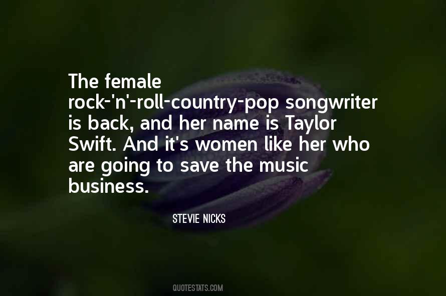 Quotes About Stevie Nicks #933431