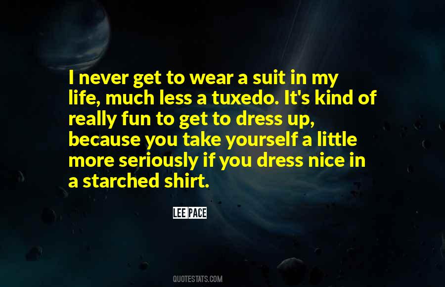 Tuxedo Shirt Quotes #180231