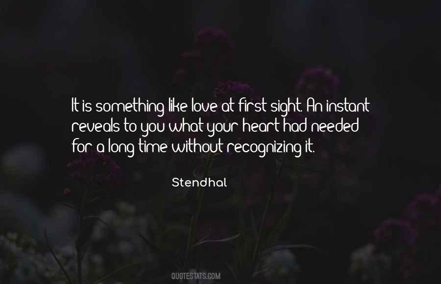 Quotes About Stendhal Love #1514079