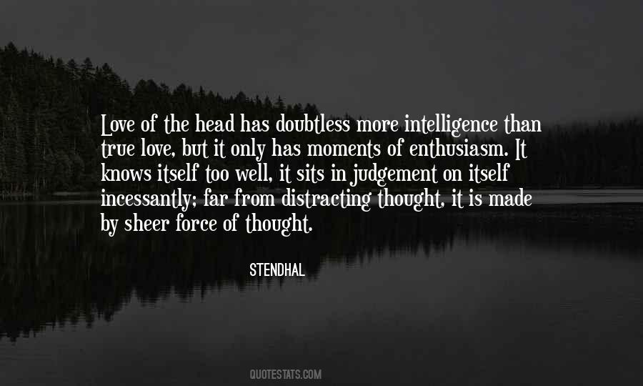 Quotes About Stendhal Love #447423