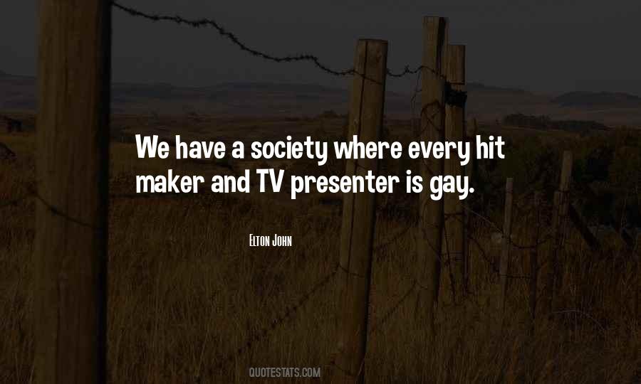 Tv Presenter Quotes #926290