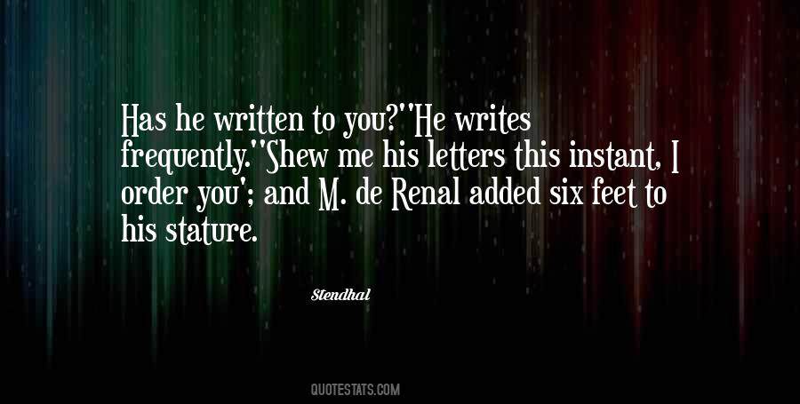 Quotes About Stendhal #16334