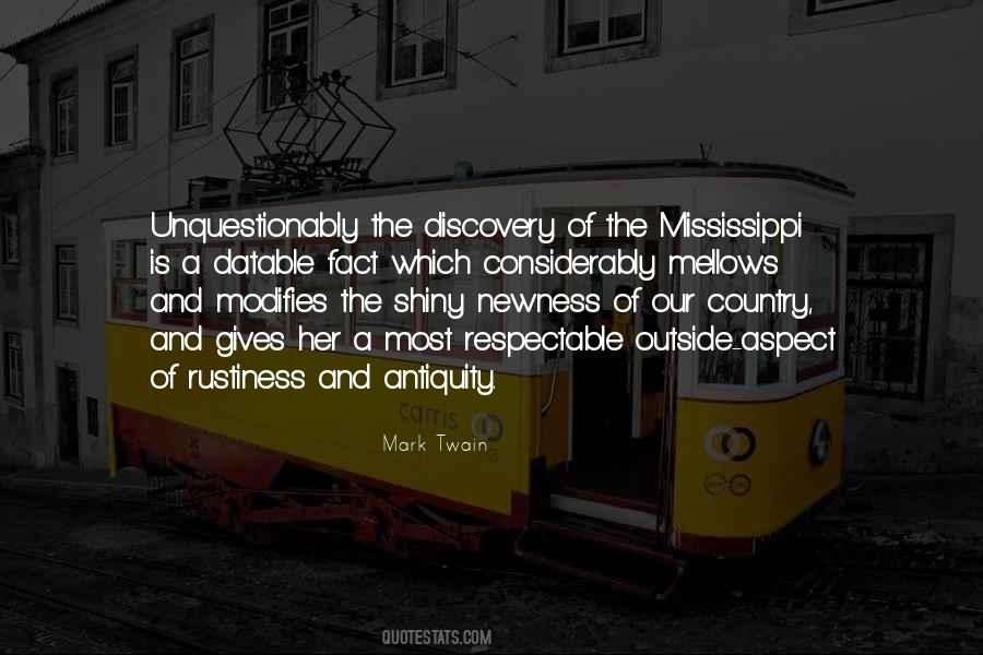 Twain Mississippi Quotes #1021717